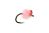 Croston Tungsten Mini Egg Baby Pink Red Eifliege Widerhakenlos