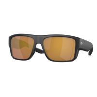 Costa Taxman Polarisationsbrille - Matte Black 580G Gold Mirror