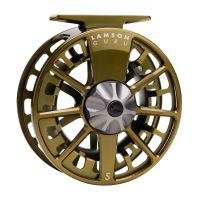 Lamson Guru S Fliegenrolle - Olive Green