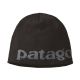 Patagonia Beanie Mütze - Logo Belwe Black
