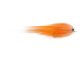 White Orange Articulated Hecht Streamer