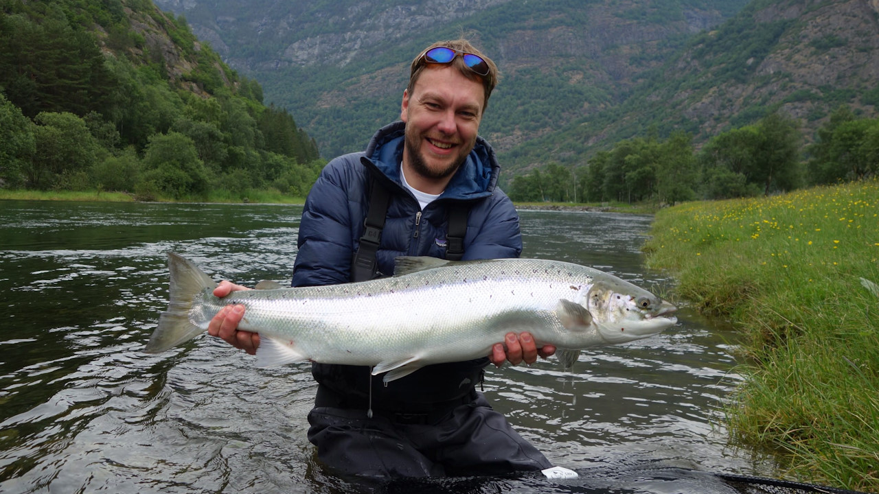 Carsten Dogs Lachsfischen