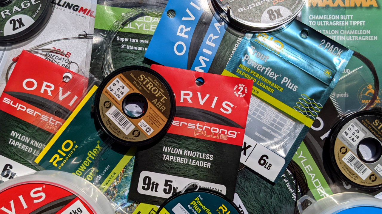 Vorfach Fliegenfischen