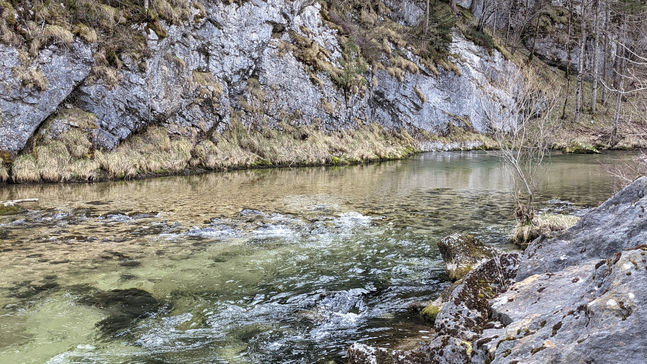Fliegenfischen zum Beginn der Saison